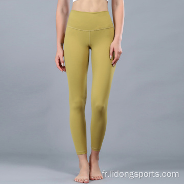 Vente chaude Femmes Pantalons de yoga personnalisés Leggings